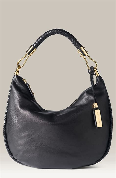 michael kors black leather skorpios handbag|Michael Kors Skorpios for sale .